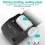 Draagbare 58 mm Bluetooth thermische bonprinter 2000mAh 4