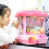 Mini machine à pince pour enfants, attrape-poupées, jeu électronique télécommandé pour attraper des 4