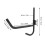 Versatile Iron Kayak Storage Rack Wall Mount Foldable 50kg Capacity 2