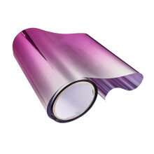 Car Window Tint Film with UV Protection, AntiShatter Safety, Thermal Insulation, Pink Gradient