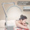 Andoer 16in LED Light 3000K-6000K Half-moon Adjustable C-Clamp Base 1