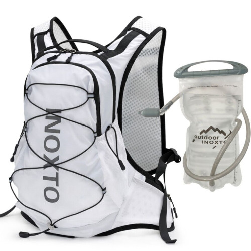 Hydration Running Backpack Cycle Breathable Ultralight Riding Bag with 2L Water Bladder 2