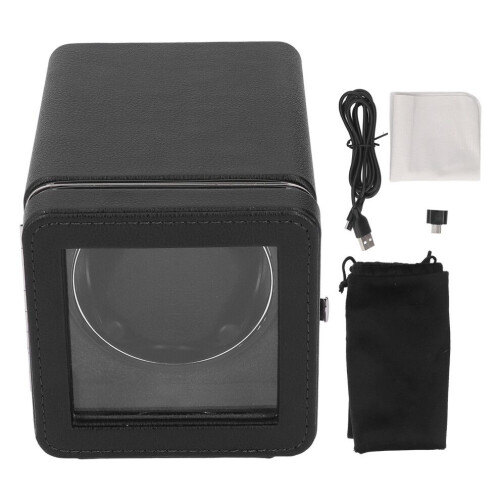 Single Watch Winder Automatic Rotation 4 Modes