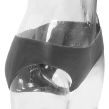 Silikon-Hüftformer-Slip, wasserdicht, formt den Po, Grau, Größe M