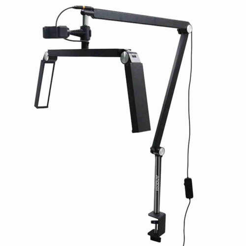 Kit d'éclairage LED complet 30W avec télécommande et support pour téléphone pour le streaming