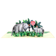 3D Popup Mother's Day Cards Handmade 3D Popup Greeting Cards for
