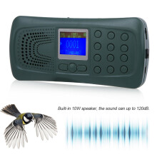 CP-387B Vogelgeluidenspeler (zonder afstandsbediening, 476 g) met zaklamp, geschikt voor 110~240V (VK)