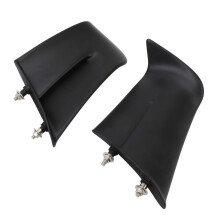 Set van twee vaste zijvleugels voor motorfietsen, matzwart, geschikt voor de Ducati Panigale V4.