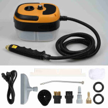 Limpiador a vapor portátil de 2500 W, 3 bares, alta temperatura, tubo de 2,2 m