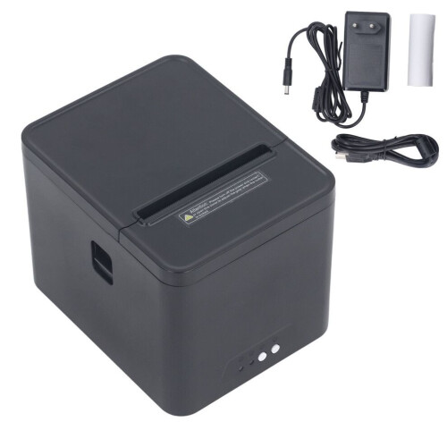 80A Thermal Receipt Printer 80mm, Fast 250mm/s, USB/LAN, Auto Cut 2