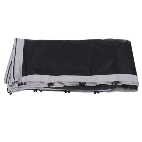 Grey Canopy Mesh Sidewall Breathable Canopy Screen Wall Replacement Canopy Netting for Backyard Garden 1