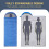 Lightweight Hooded Envelope Sleeping Bag, 220x75cm, Durable Polyester 4