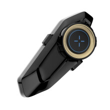 Intercomunicador para casco de motocicleta Hysnox H10 para 10 personas, alcance de 2000 m, IP65 resistente