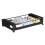 Rolling Under Bed Storage Container 80x43.5x16cm 2pcs Black 4
