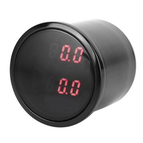 2-inch auto turbodrukmeter met rode LED-display en luchtdruksensor