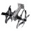 Multifunctioneel tuinfreeswiel 30 cm 26x9 mm aluminium ijzerlegering 3