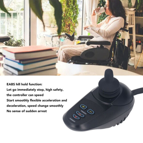 Universal 45A Wheelchair Joystick with Advanced EABS Safety Features 2