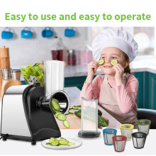 1000W Electric Vegetable Slicer Grater Shredder 26.5cm Stainless Steel