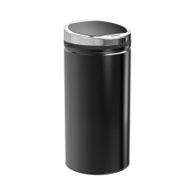 Automatic Sensor Trash Bin 42L Stainless Steel Kitchen Waste Bin with Motion Detection Black Dustbin