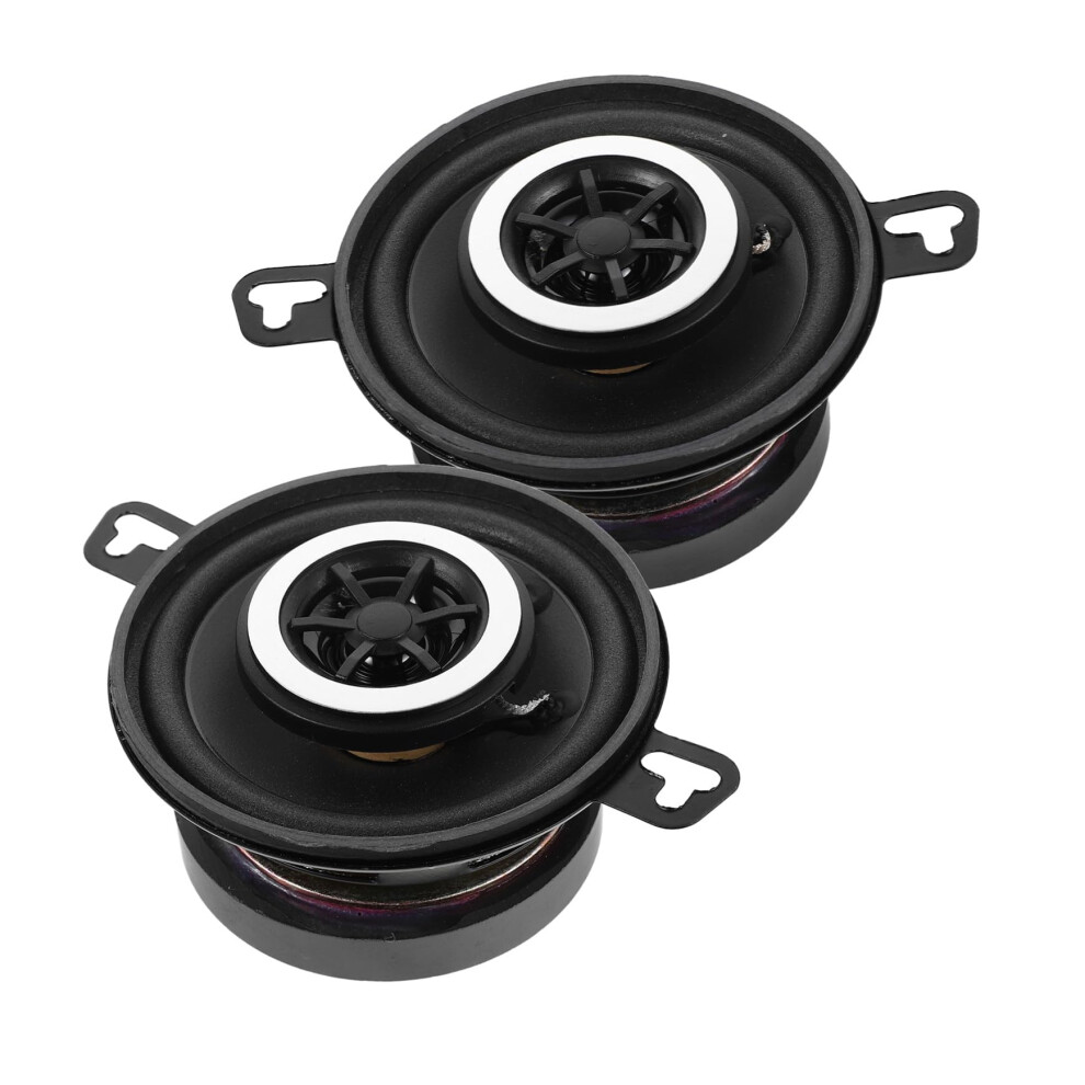 2Pcs Way Coaxial Car Audio Speakers With Hifi Dome Tweeters Aftermarket Car Speaker Upgrade Vehicle Stereo System 9339159574966