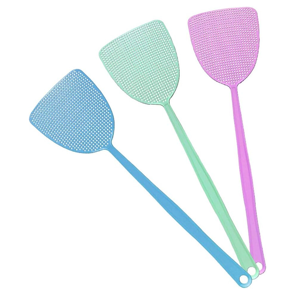 Assorted Insect Swatters, Convenient Carry Pest Control Tools, Long Range Handles Eco-Friendly, Non-Toxic Material Flexible Usage For Indoor Outdoor 9155353359860