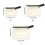 Hand Tool Bag Small Screws Nails Drill Bit Metal-White Small 4
