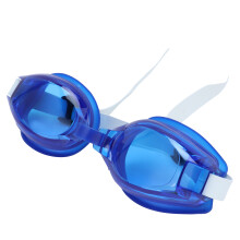 Schwimmbrille für offene Gewässer, ergonomischer Nasensteg und weiche Silikondichtung, auslaufsichere Technologie und UV-Schutzgläser,