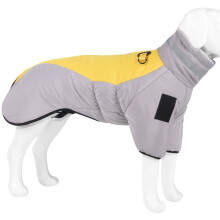 Reflektierende mittelgroße, mit Baumwolle gepolsterte Jacke für Hunde