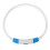 Wiederaufladbares LED Dog Collar Blau USB 12
