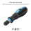 1PC Ratchet Screw Driver Bit Holder Handle for 1/4''-Blue 6