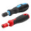 1PC Ratchet Screw Driver Bit Holder Handle for 1/4''-Blue 2