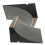2Pz Set Rampe Skate Park Mini in Nera Per Fingerboard Bambini 10