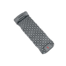 Inflatable Mattress With Pillows Ultralight Air Polymers Camping Mattress Army Green Travel Size Spacer Inflator Pump