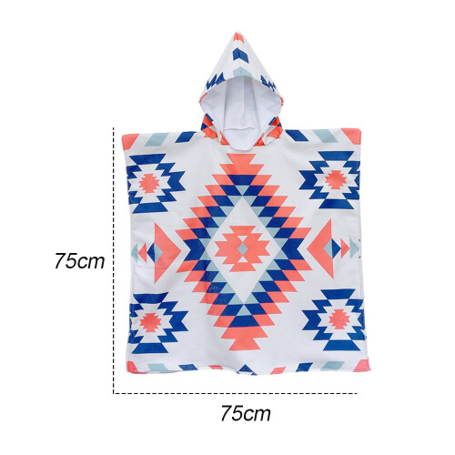 Chic Kids Beach Towel Wrap, Μαλακές πετσέτες πισίνας από μικροΐνες για γρήγορο στέγνωμα και 1