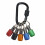 5Pieces 1/4 inch Hex Shank Keychain Extension Bar Screwdriver 5