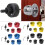 6Pcs Hole Circular Saw Set Drill Bit Cutting Cutter Round-black 2