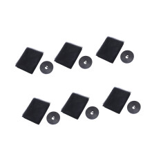 60 Second Setups Window Netting Black White Mesh-Black Style B