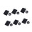 60 Second Setups Window Netting Black White Mesh-Black Style B 1