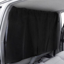 Car Divider Curtains Black Privacy Sun Shade Rear Partition Removable Curtains Car Accessories for Ford Focus 20052011 MK4 MK2