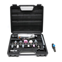 16-Piece Air Die Grinder Kit Heavy Duty 1/4" Pneumatic Mini
