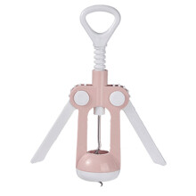 Elegant Wine Opener, Hassle-Free Uncorking with Self Centering Worm, Winged Design for Easy Bottle Opening, Copper and Gold Finish for Luxurious Touch