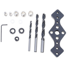 Guide Jig Positioning Dowel Drill Guid for- black