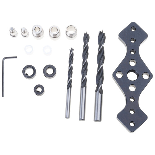 Guide Jig Positioning Dowel Drill Guid for- black