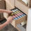 Versatile Closet Organizer For Socks, Drawer Organizer Divider With Premium Quality Fabric, Space Saving Storage Boxes, Easy Access Foldable Design Fo 2
