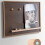 Electric Meter Box Cover Left PushPull Style B 45 X 35 Cm Solid Wood Frame Concealment Mural Design 2