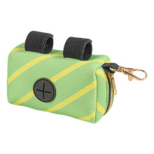 PET Waste Pouch Dispenser Portable Dog Poop Bag Holder 15 Bags Included Waterproof Outdoor Cleanup Storage