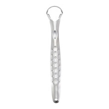 Tongue Scraper - Stainless Steel Metal Tongue Cleaner for Adults, Oral Hygiene Brush for Fresh Breath