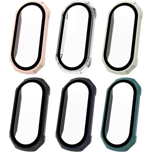 Tempered Glass Film +Case Screen Protector Full Coverage Anti-Scratch Frame Shell Watch Housing For 1