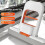 Mini Foldable Desktop Mop Compact Mop For Small Spaces SelfSqueeze Sponge WetDry Cleaning System White 4