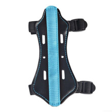 Lightweight Perforated Leather Guards Size 15 Cm Model B Protective Gear For Outdoor Activities